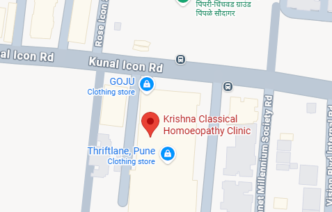 Map to Pimple Saudagar clinic